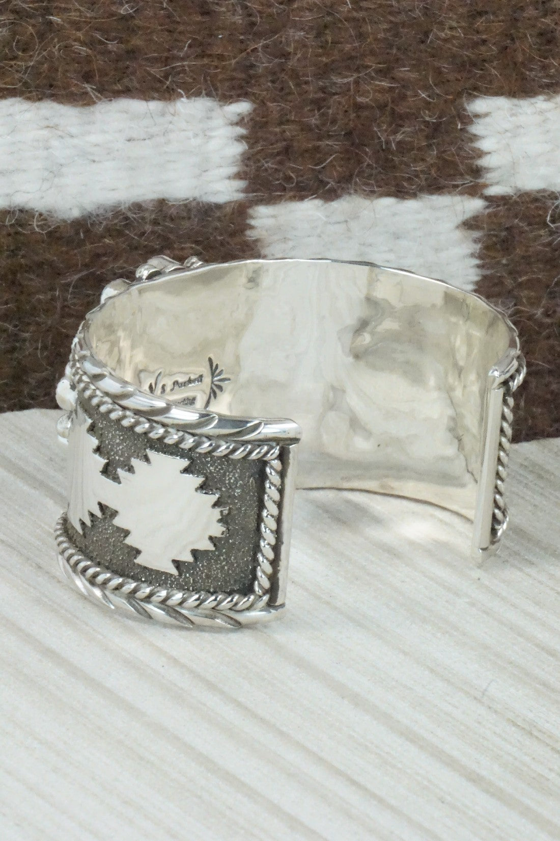 Turquoise & Sterling Silver Bracelet - Sandra Parkett
