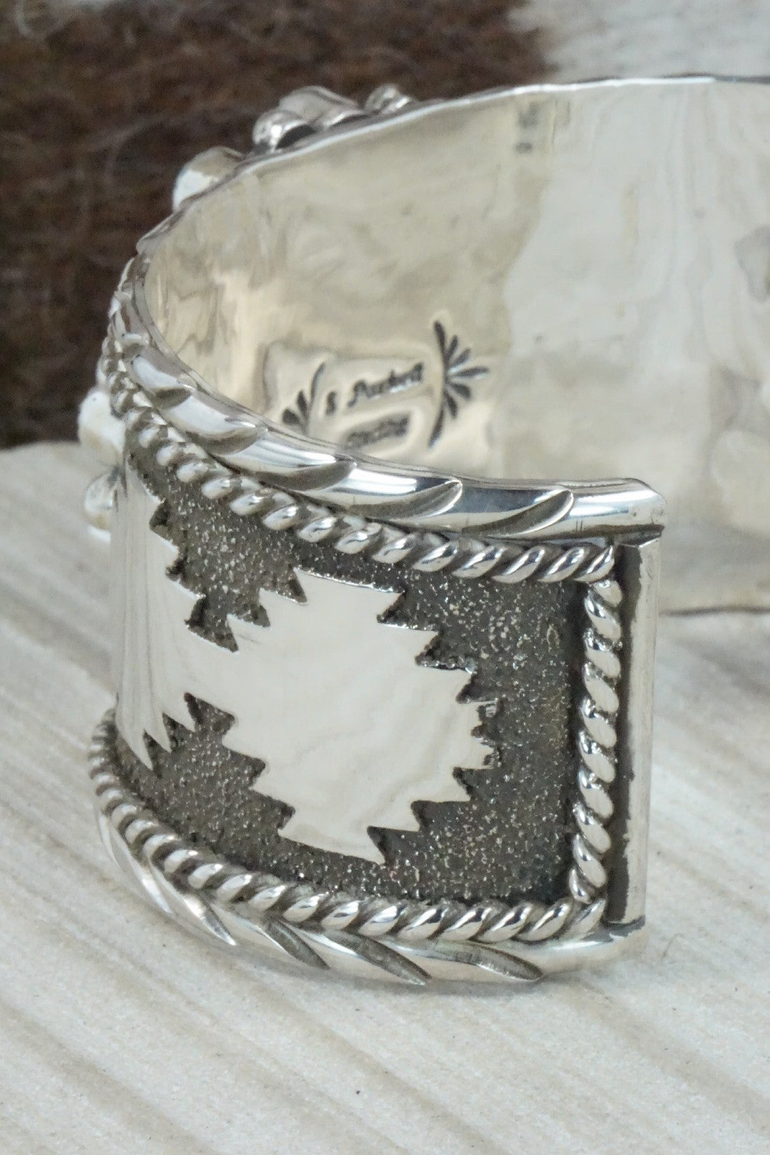 Turquoise & Sterling Silver Bracelet - Sandra Parkett