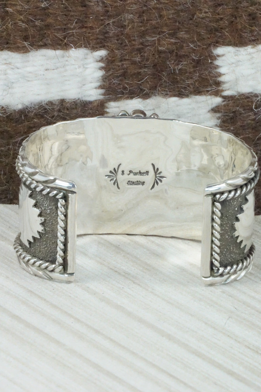 Turquoise & Sterling Silver Bracelet - Sandra Parkett