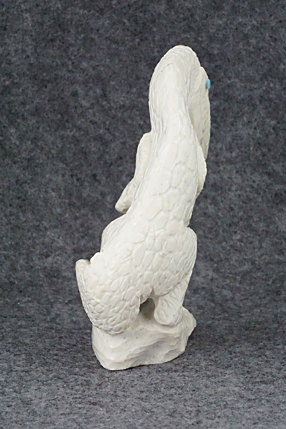 T-Rex Dinosaur Zuni Fetish Carving - Derrick Kaamasee