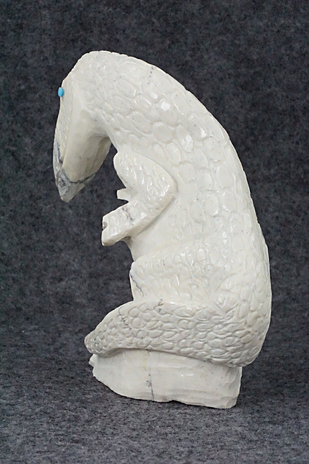 T-Rex Dinosaur Zuni Fetish Carving - Derrick Kaamasee