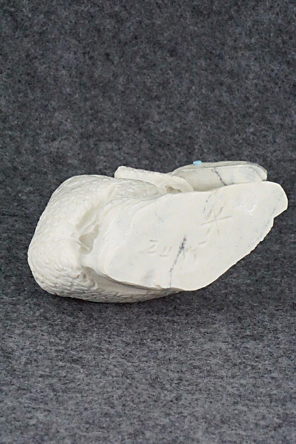 T-Rex Dinosaur Zuni Fetish Carving - Derrick Kaamasee