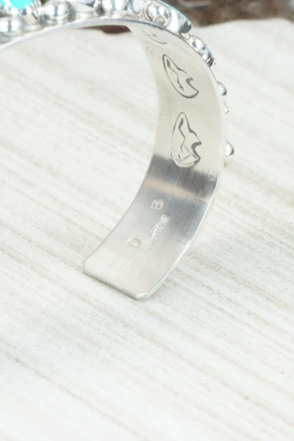 Turquoise & Sterling Silver Bracelet - Darlene Begay