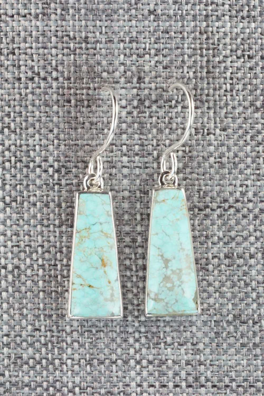 Turquoise & Sterling Silver Earrings - Cathy Webster