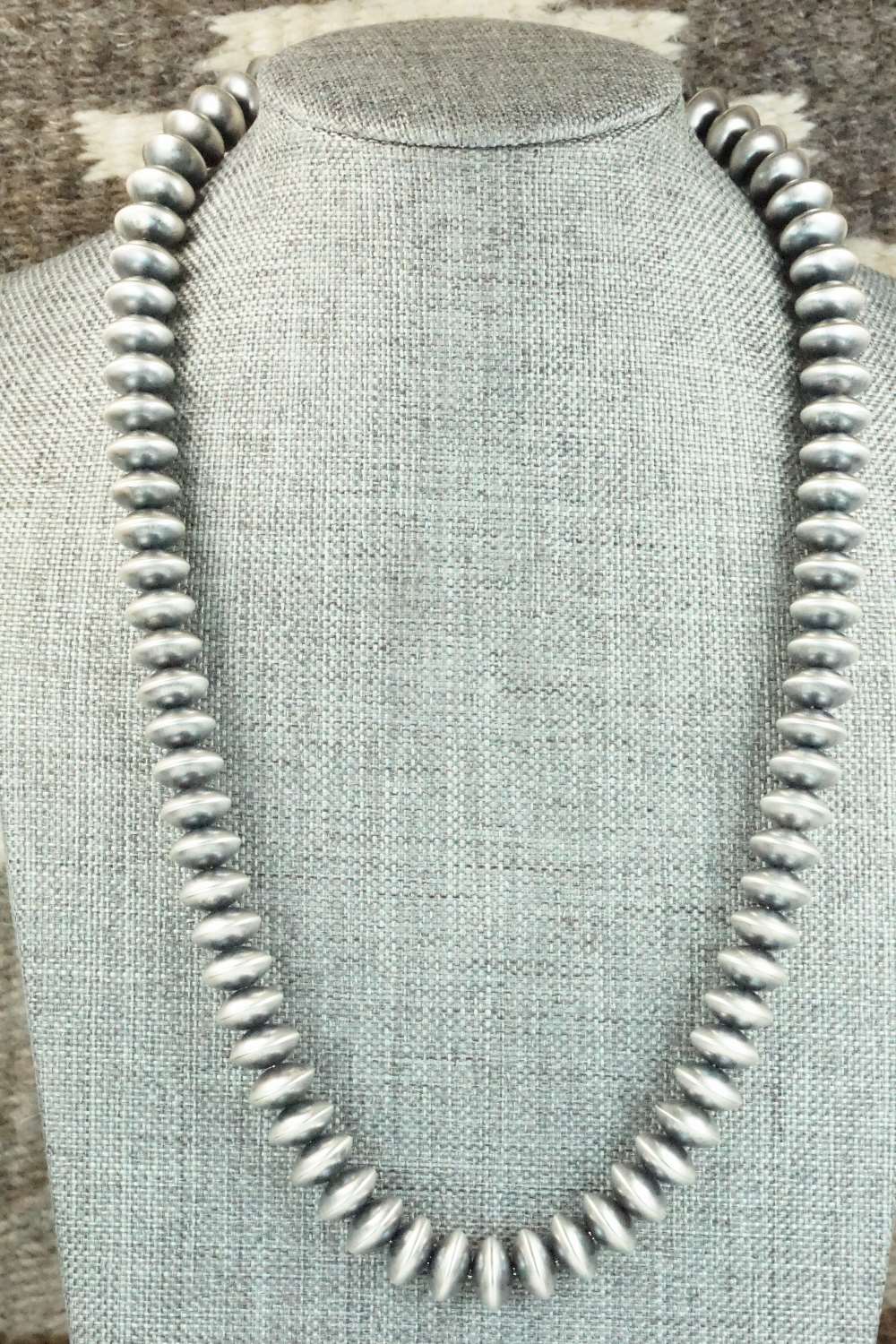 Sterling Silver Navajo Pearl Necklace - Jan Mariano