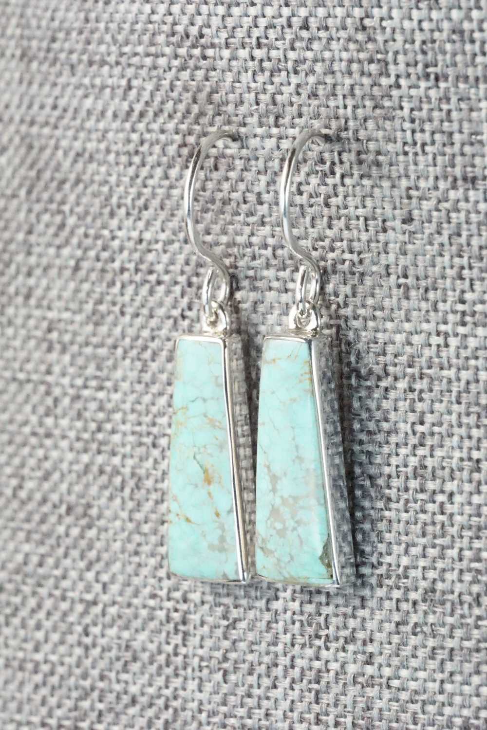 Turquoise & Sterling Silver Earrings - Cathy Webster
