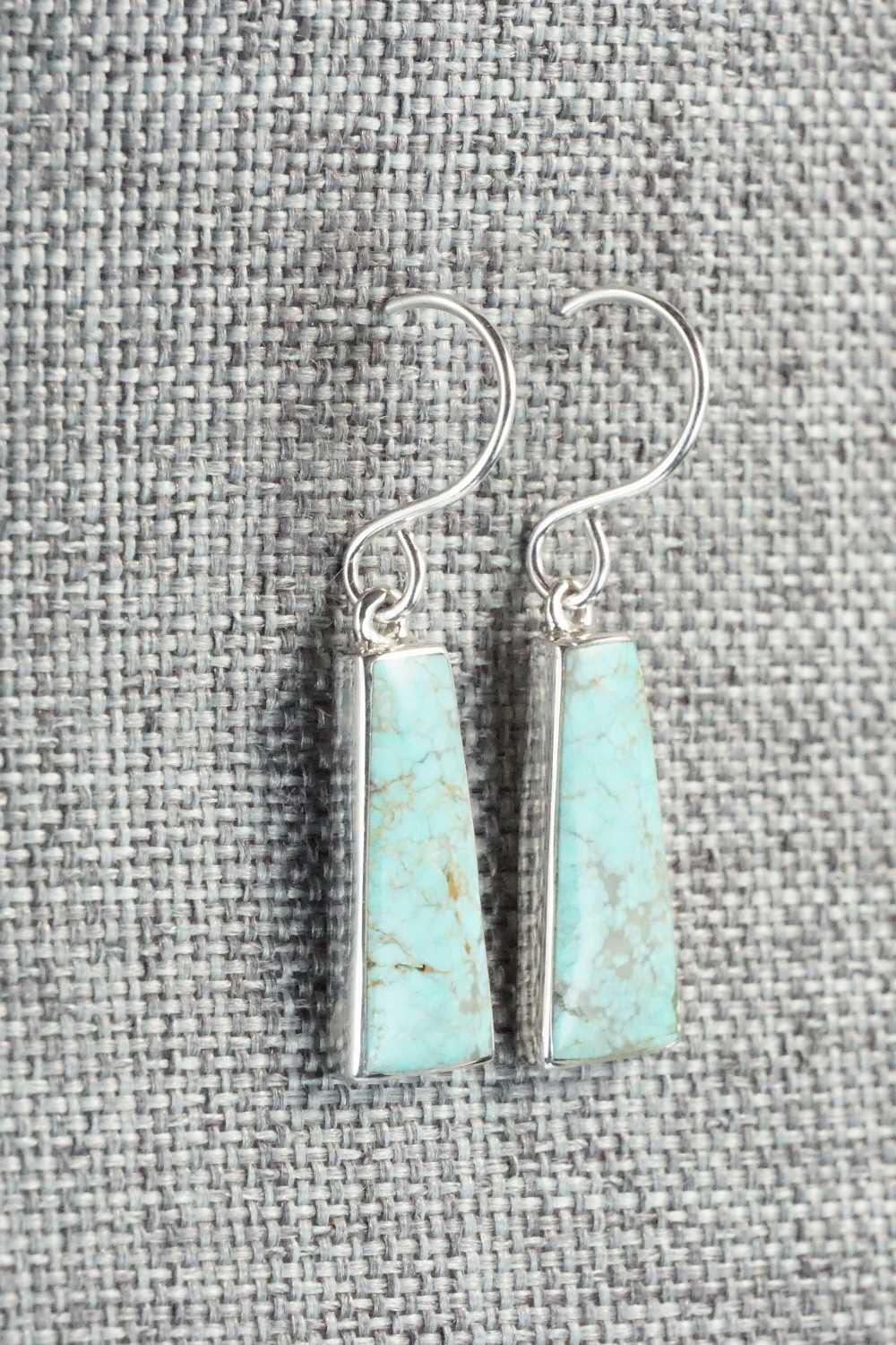 Turquoise & Sterling Silver Earrings - Cathy Webster
