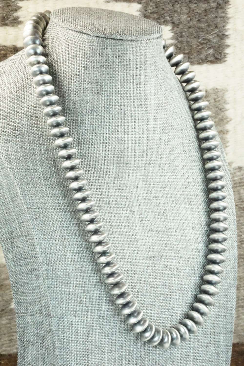 Sterling Silver Navajo Pearl Necklace - Jan Mariano