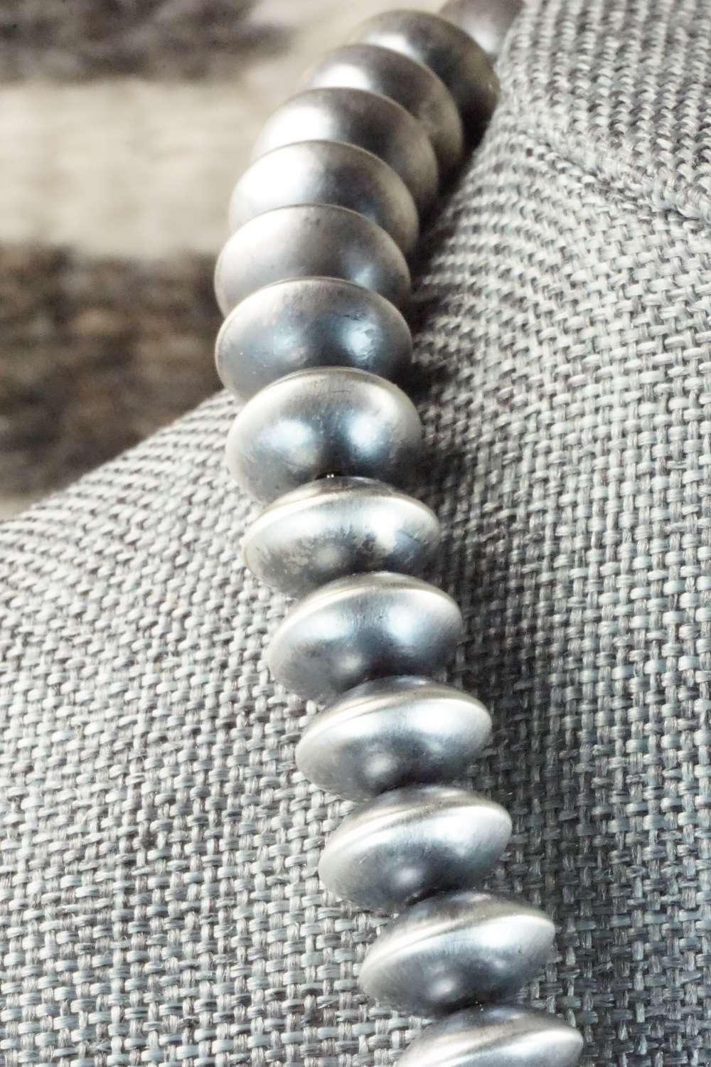 Sterling Silver Navajo Pearl Necklace - Jan Mariano
