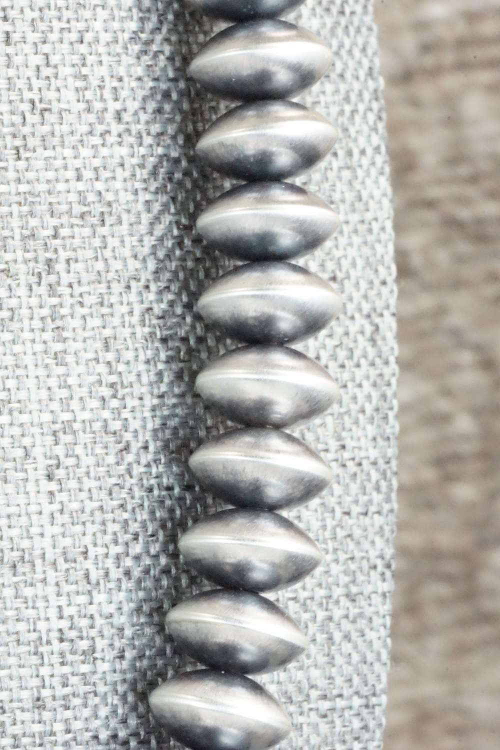 Sterling Silver Navajo Pearl Necklace - Jan Mariano