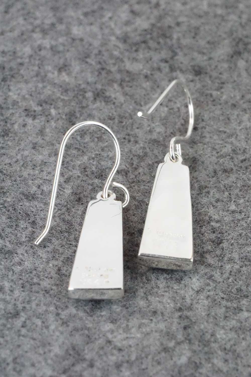 Turquoise & Sterling Silver Earrings - Cathy Webster