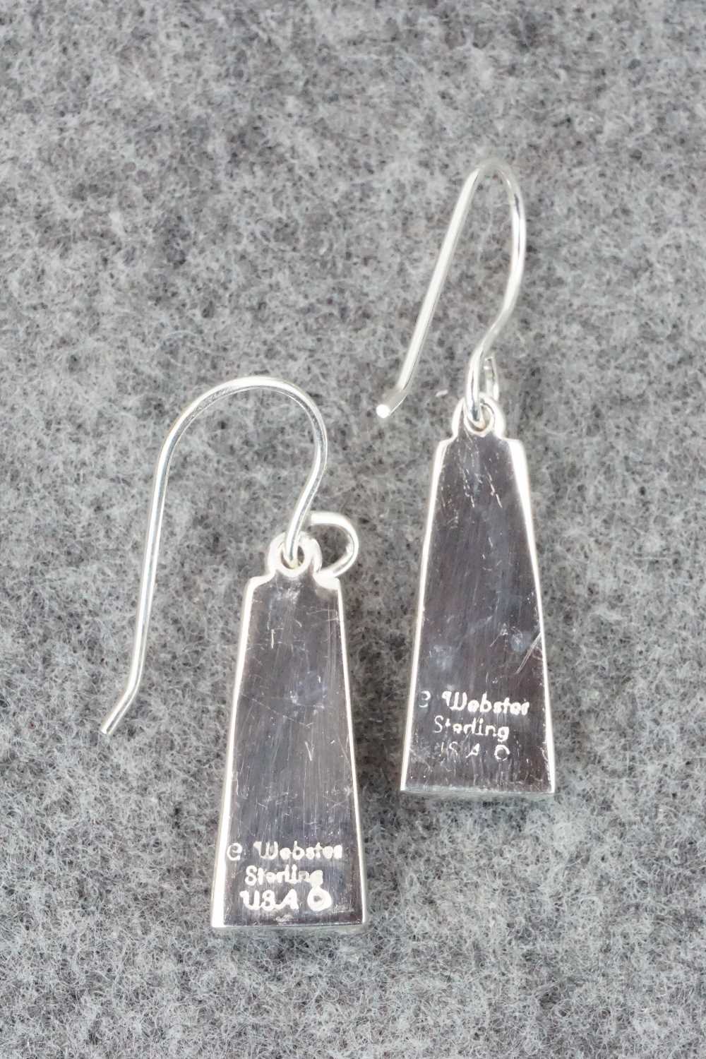 Turquoise & Sterling Silver Earrings - Cathy Webster