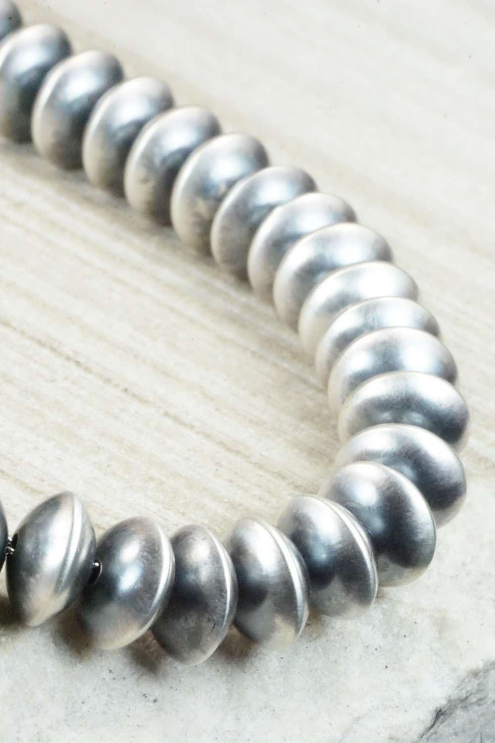 Sterling Silver Navajo Pearl Necklace - Jan Mariano
