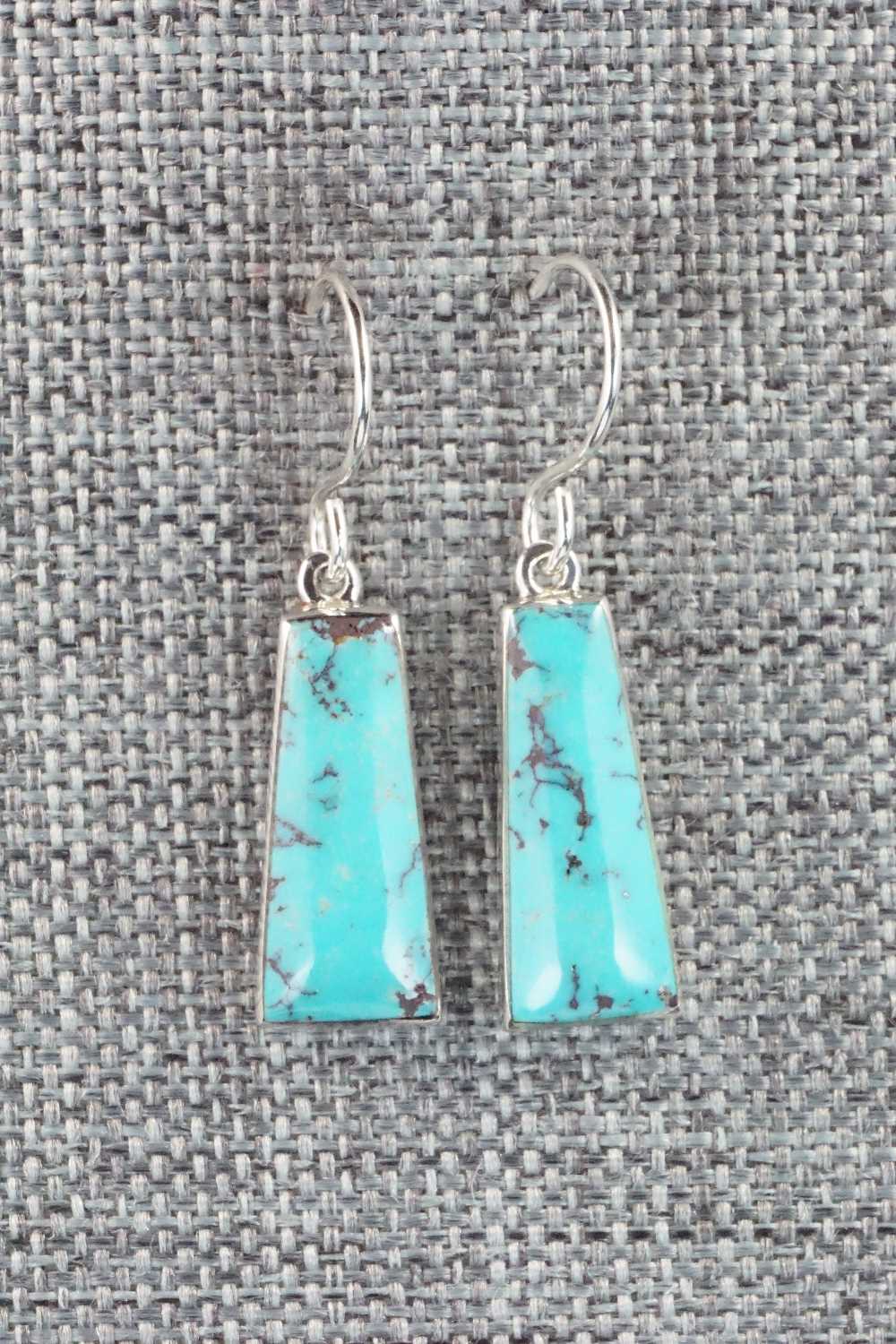 Turquoise & Sterling Silver Earrings - Cathy Webster