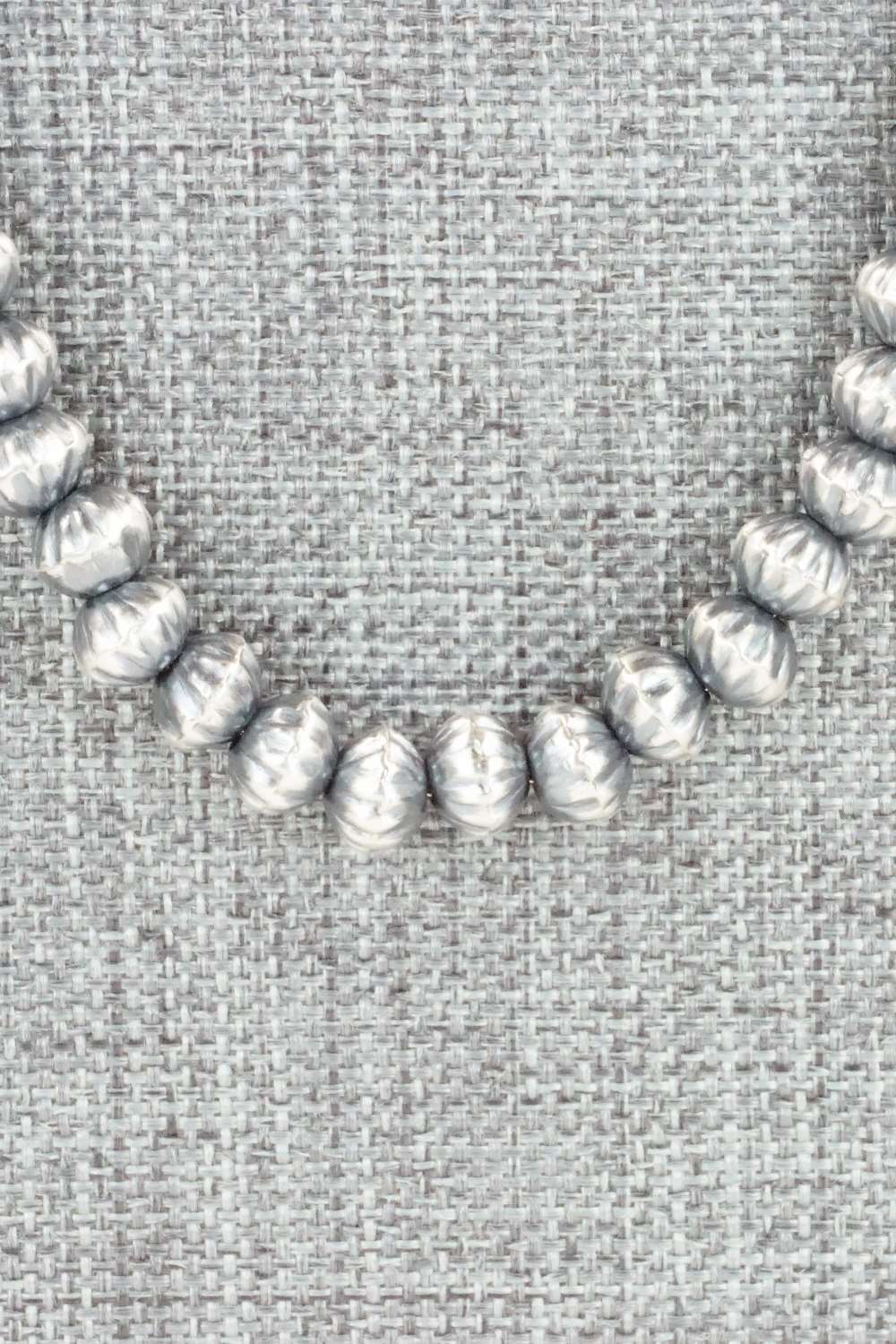 Sterling Silver Navajo Pearl Necklace - Tonisha Haley