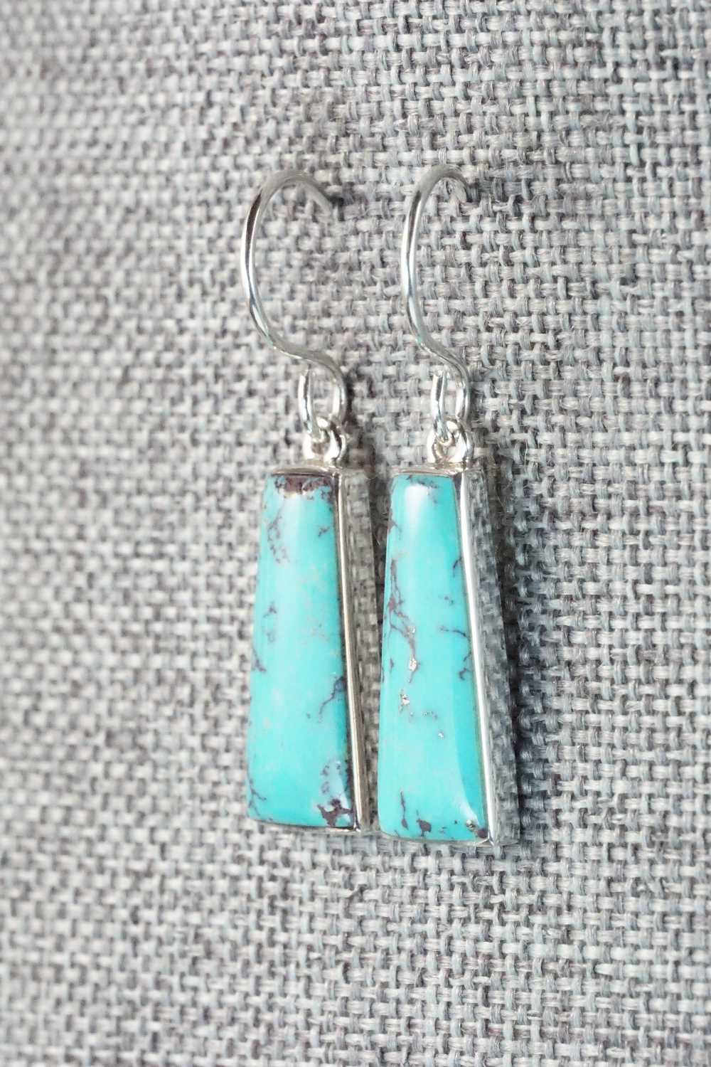 Turquoise & Sterling Silver Earrings - Cathy Webster