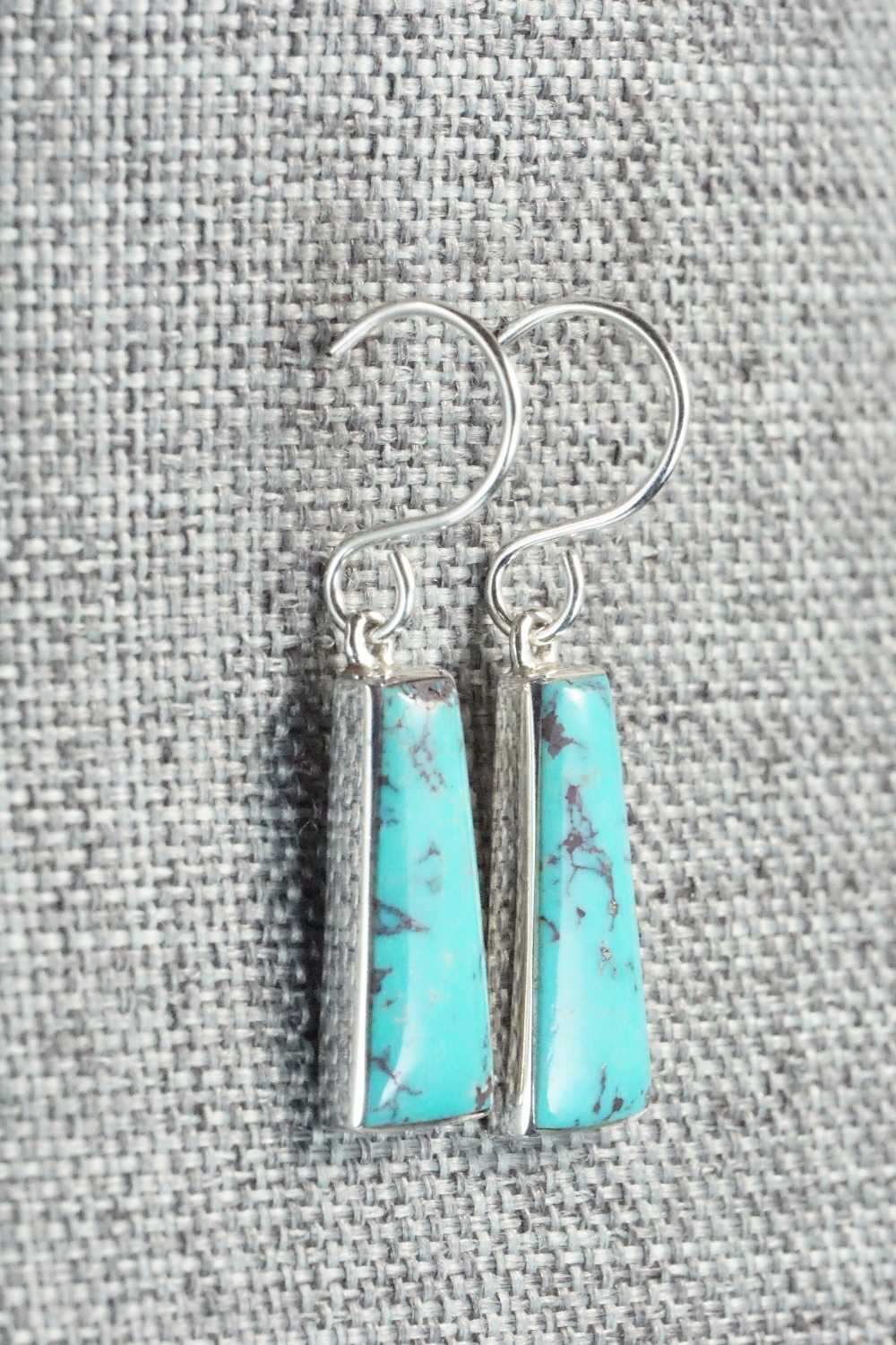 Turquoise & Sterling Silver Earrings - Cathy Webster