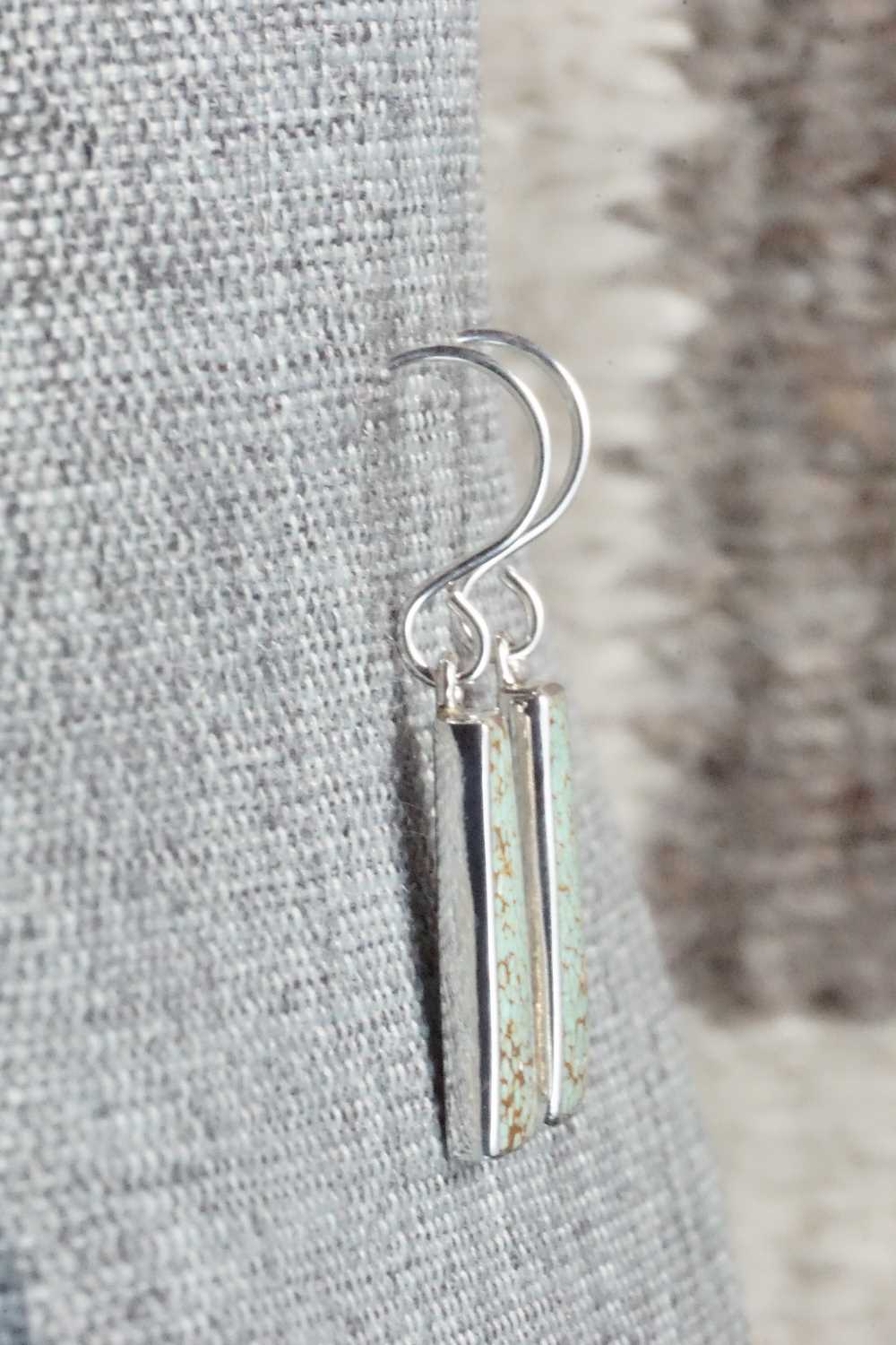Turquoise & Sterling Silver Earrings - Cathy Webster