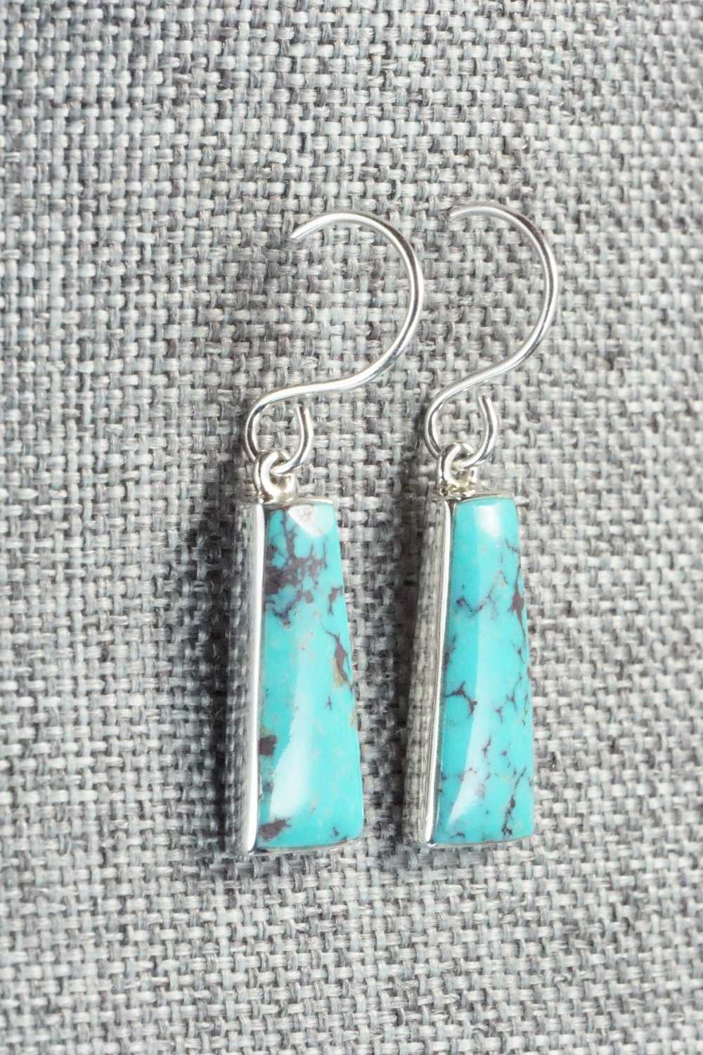 Turquoise & Sterling Silver Earrings - Cathy Webster