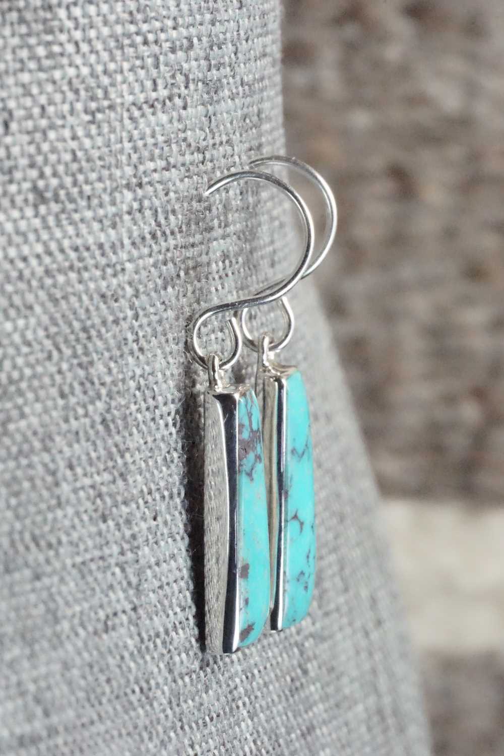 Turquoise & Sterling Silver Earrings - Cathy Webster