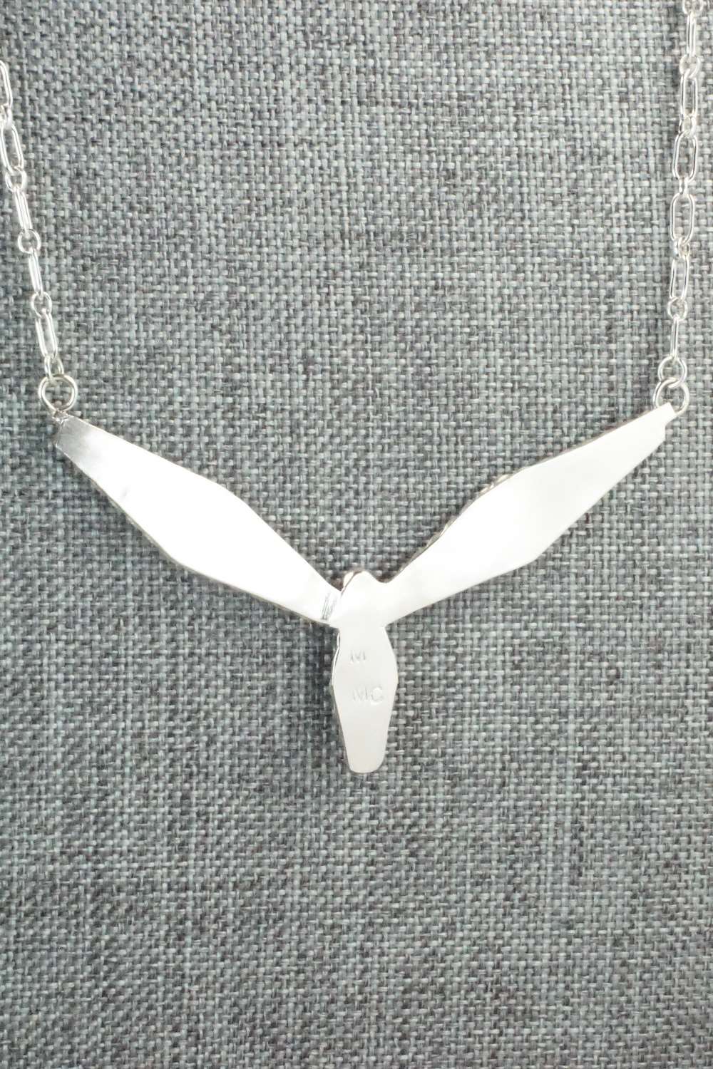 Turquoise & Sterling Silver Necklace - Malcom Chavez