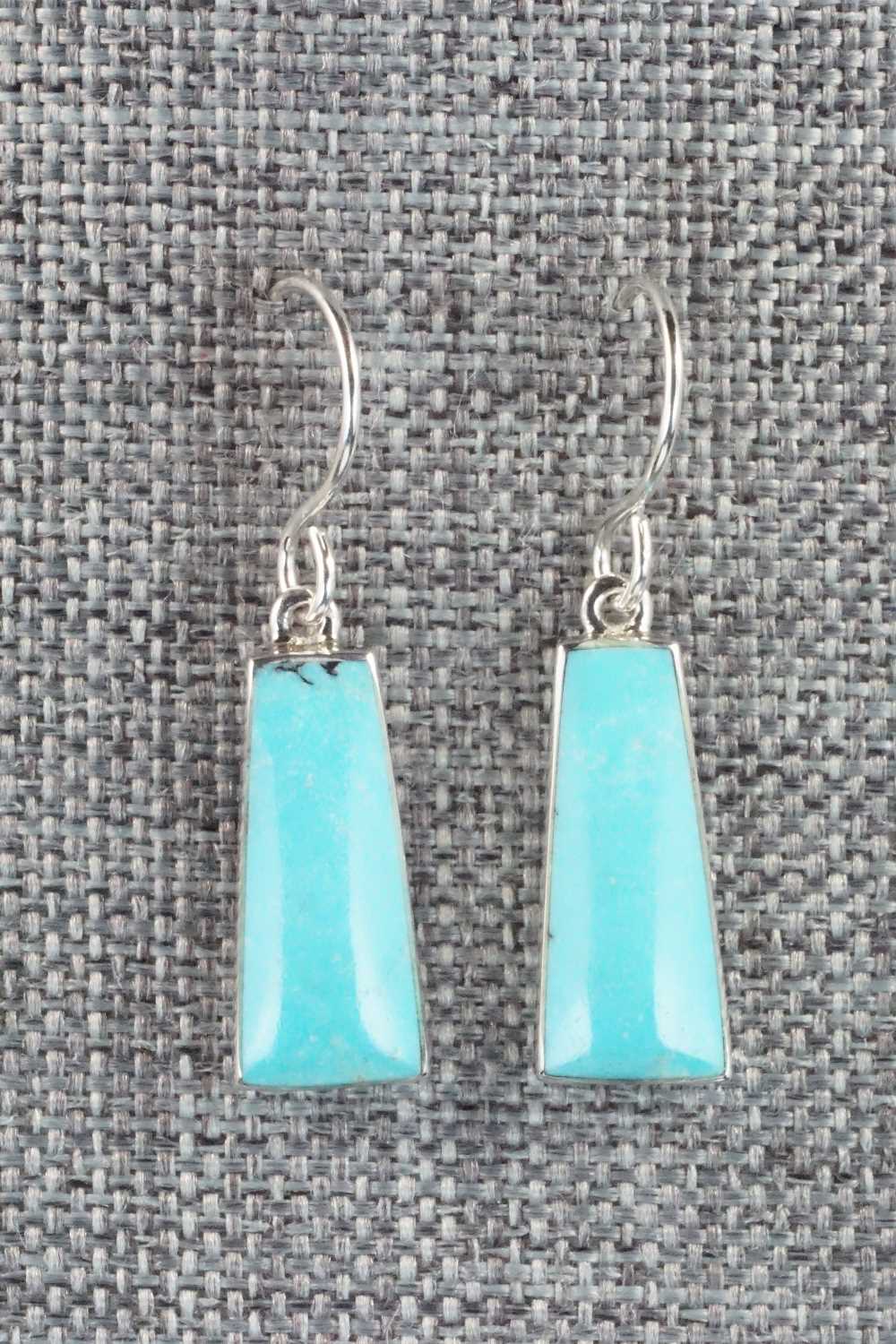 Turquoise & Sterling Silver Earrings - Cathy Webster
