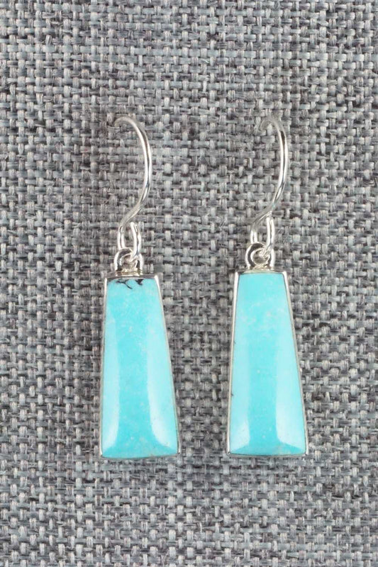 Turquoise & Sterling Silver Earrings - Cathy Webster