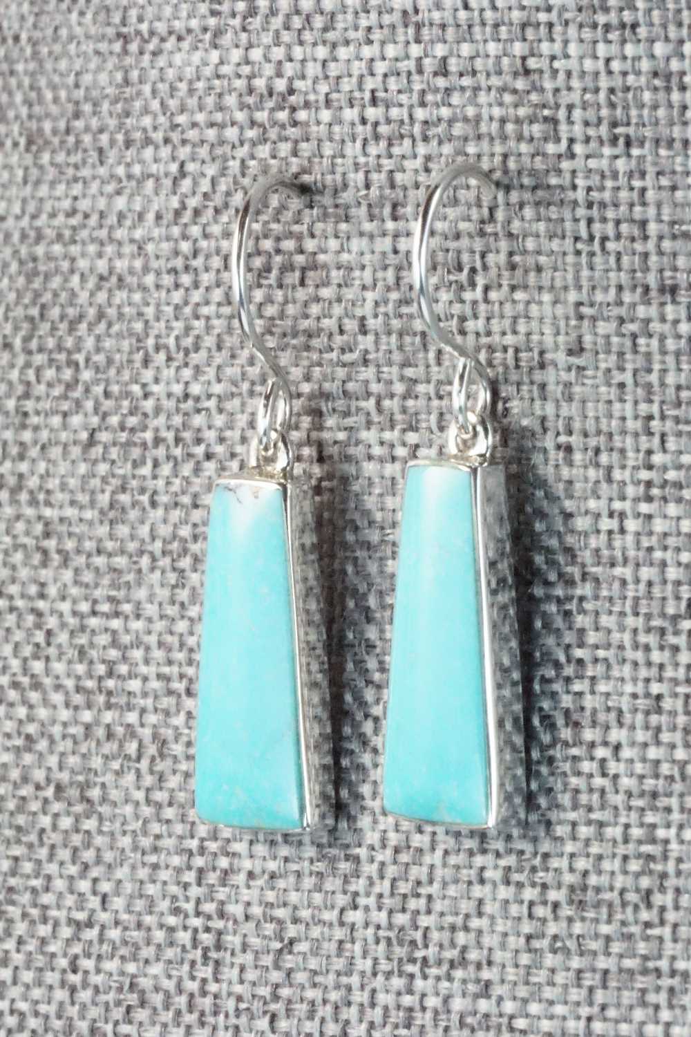 Turquoise & Sterling Silver Earrings - Cathy Webster