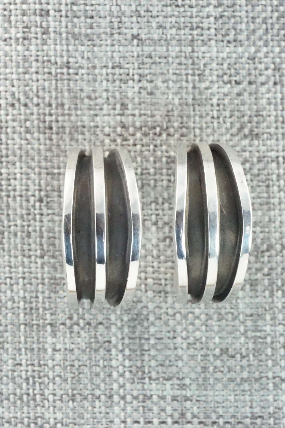 Sterling Silver Earrings - Tom Hawk