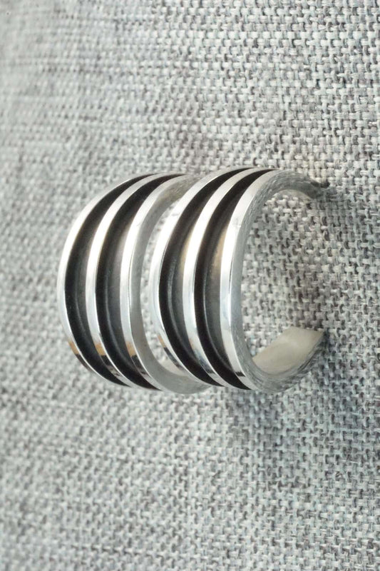 Sterling Silver Earrings - Tom Hawk