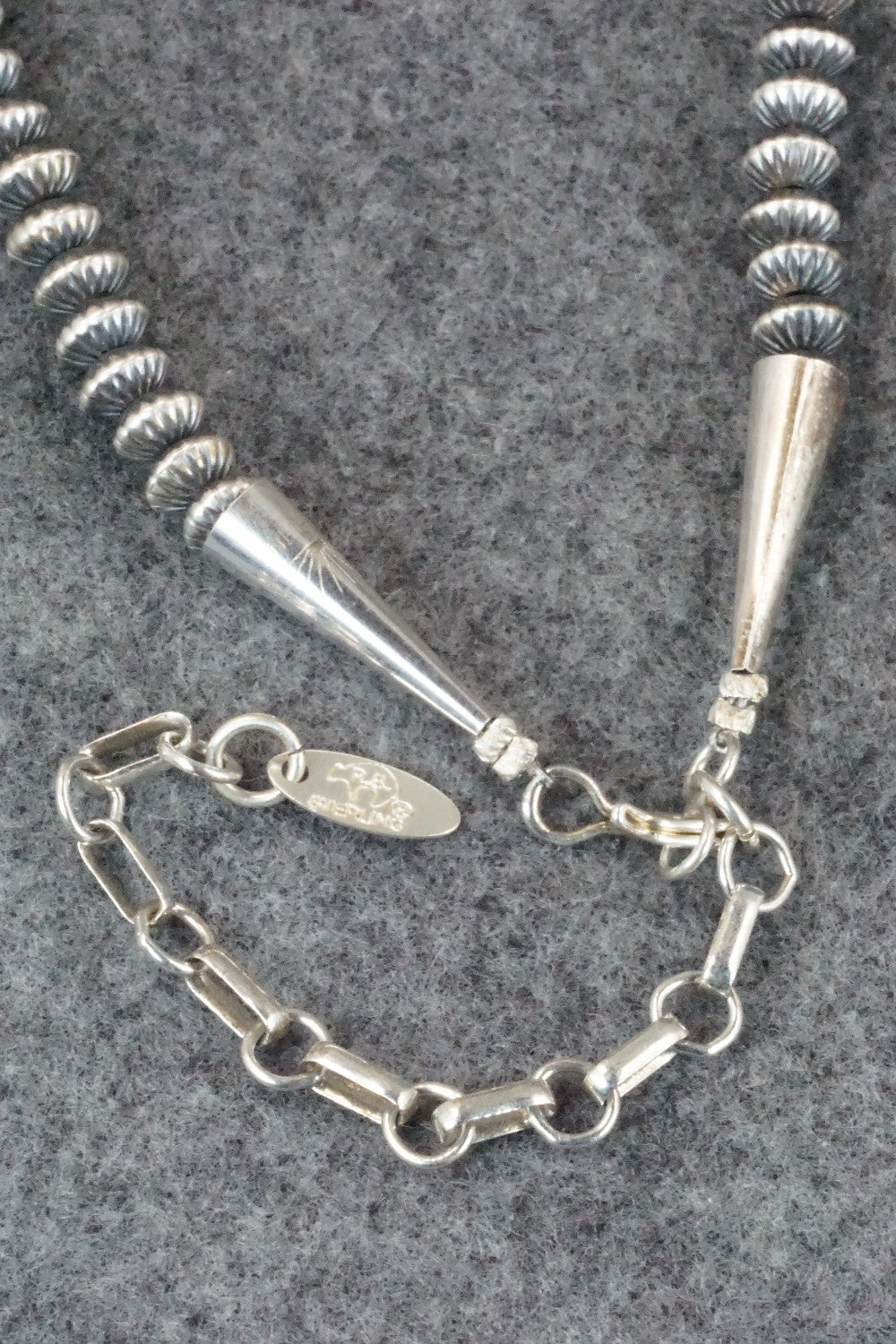Sterling Silver Necklace - Navajo