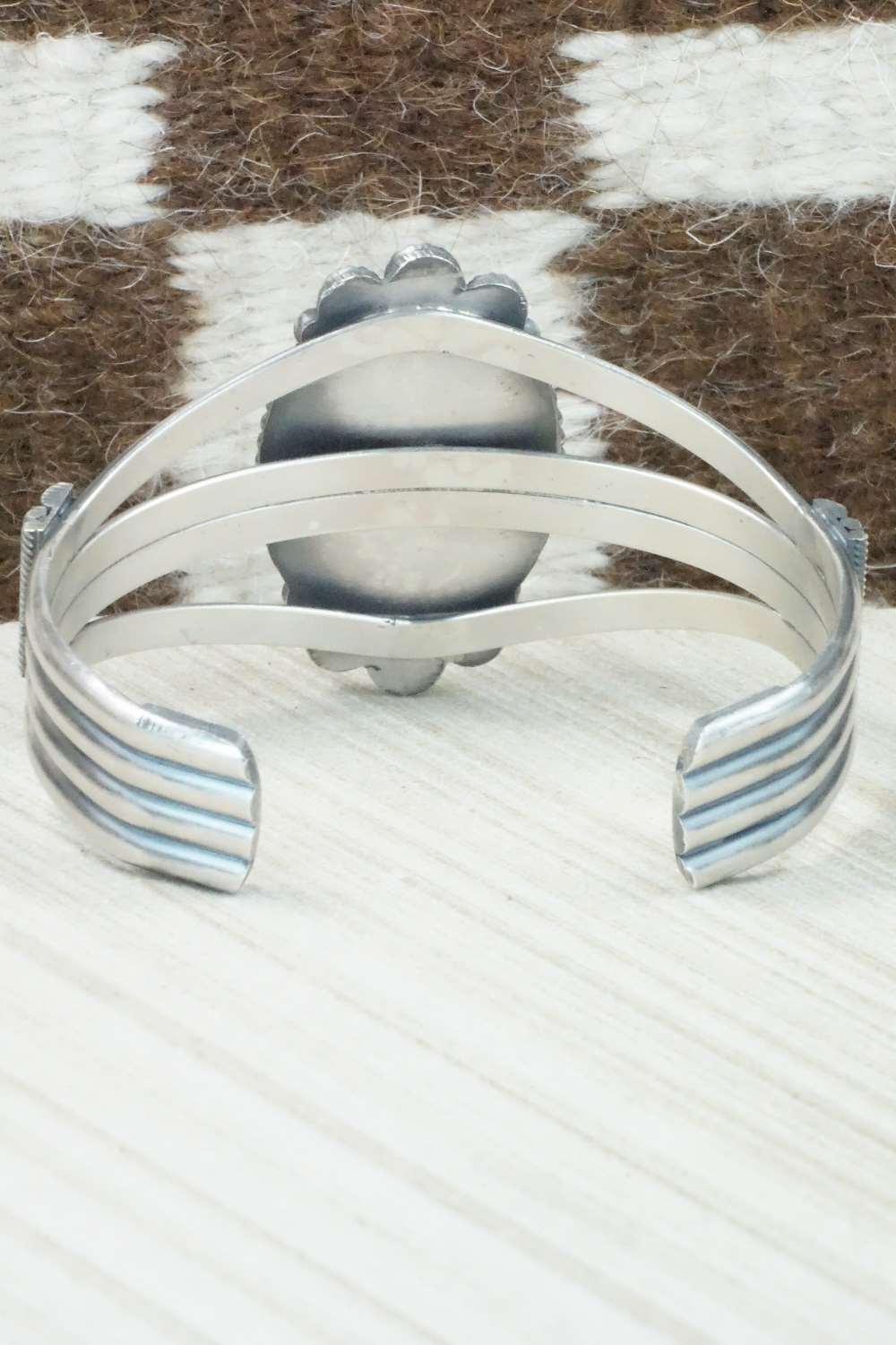 Turquoise & Sterling Silver Bracelet - Michael Calladitto