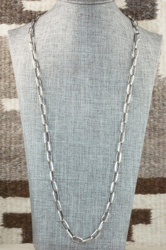 Sterling Silver Chain Necklace - Kevin Shorty