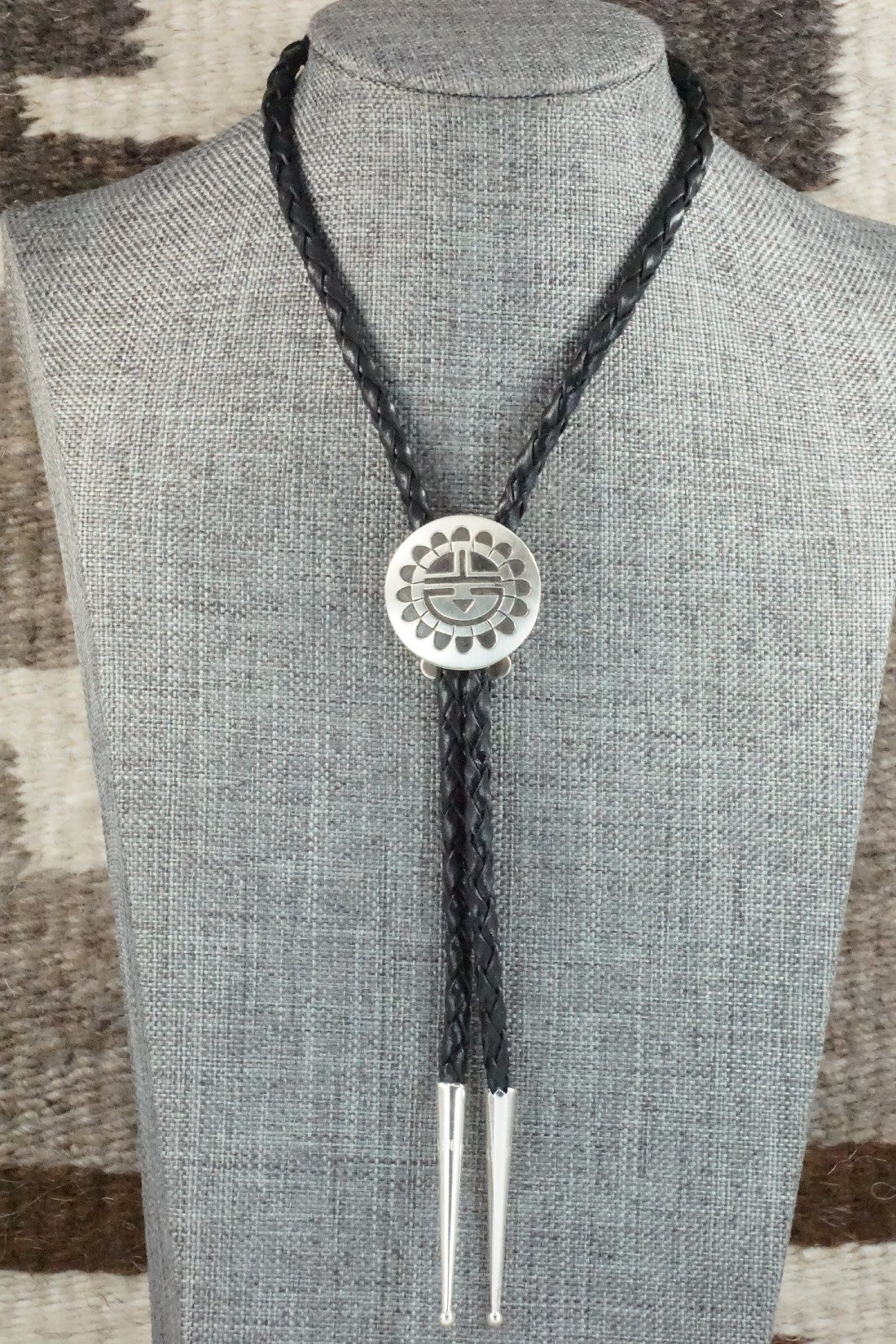 Sterling Silver Bolo Tie - Stanley Gene