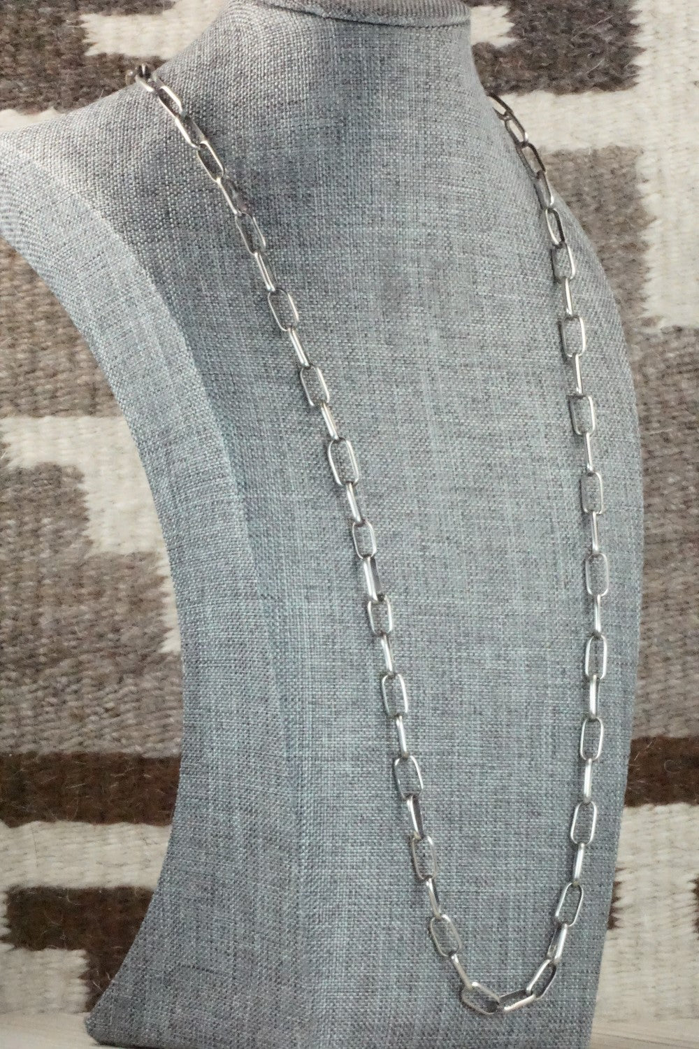Sterling Silver Chain Necklace - Kevin Shorty