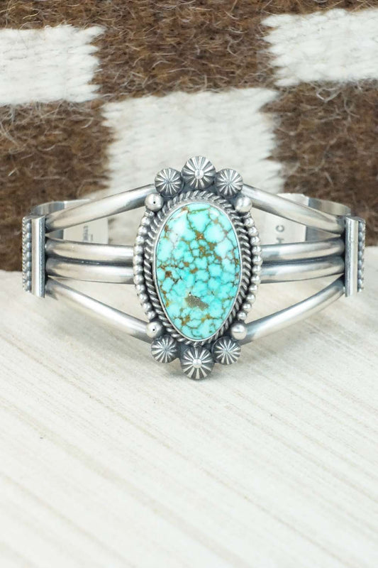 Turquoise & Sterling Silver Bracelet - Michael Calladitto