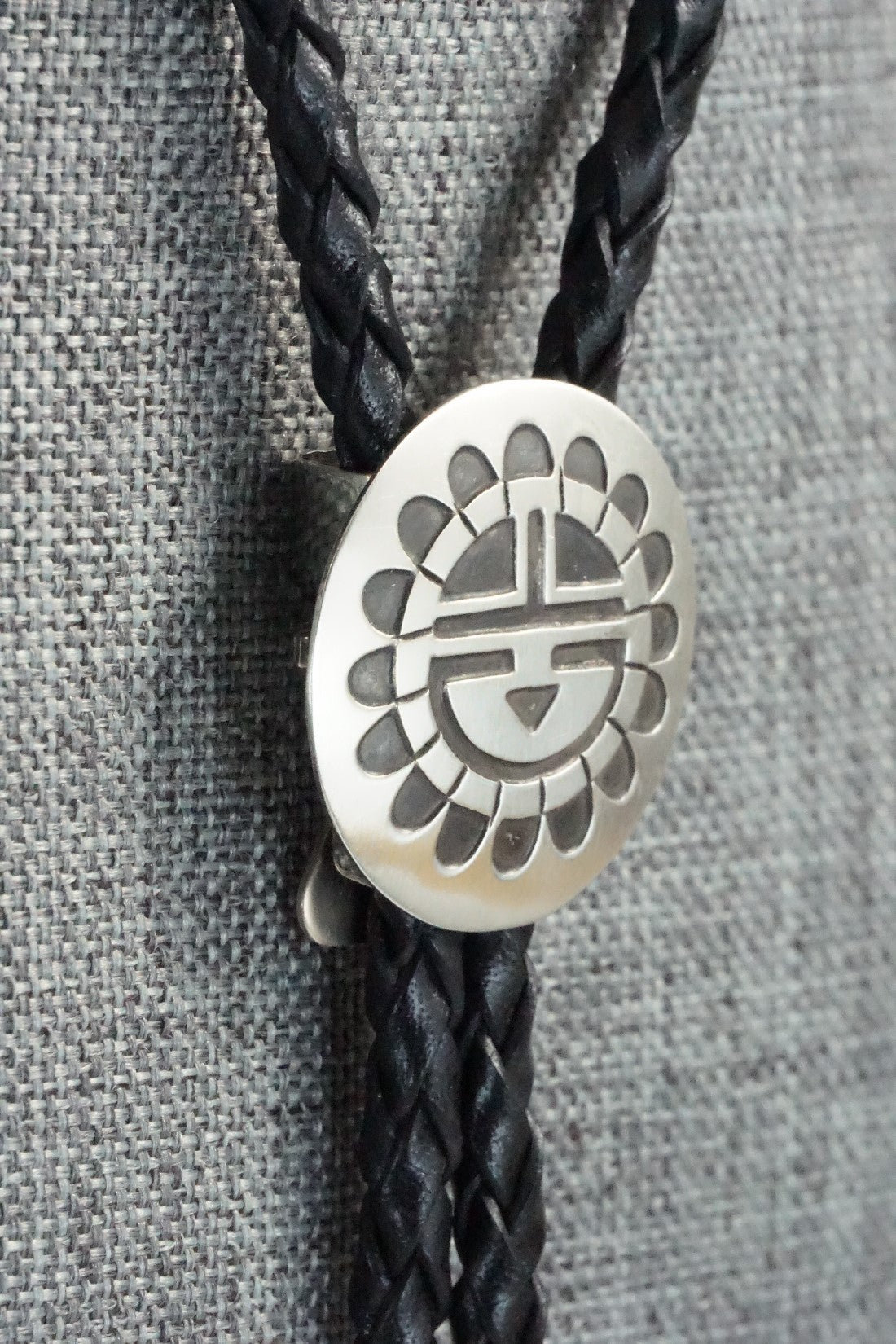 Sterling Silver Bolo Tie - Stanley Gene