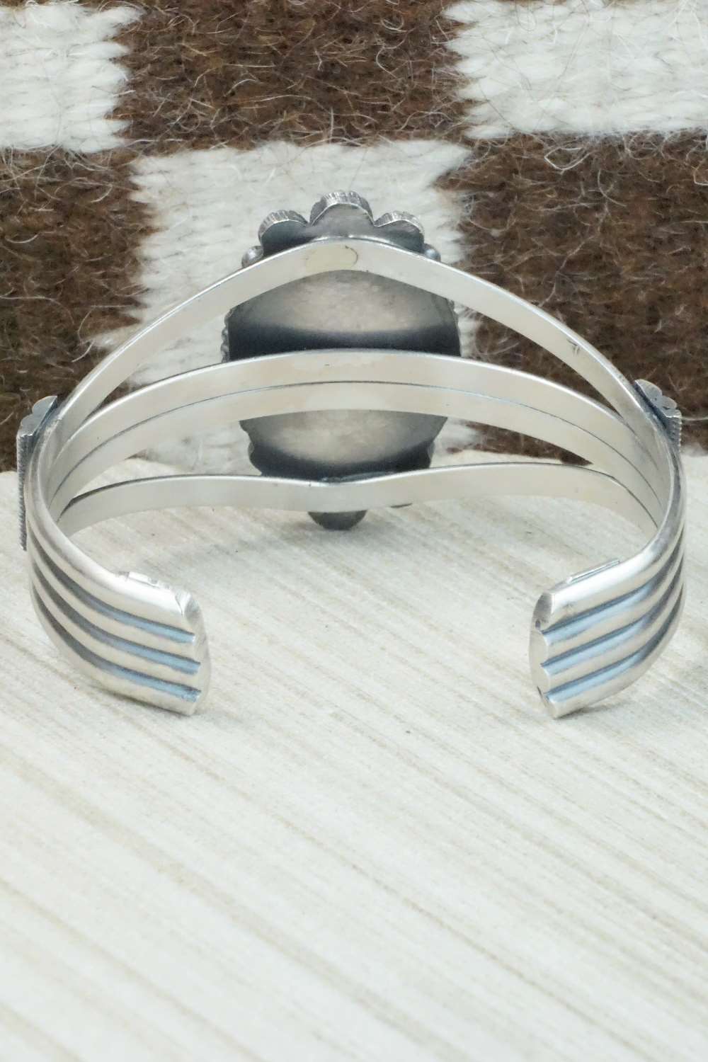 Turquoise & Sterling Silver Bracelet - Michael Calladitto