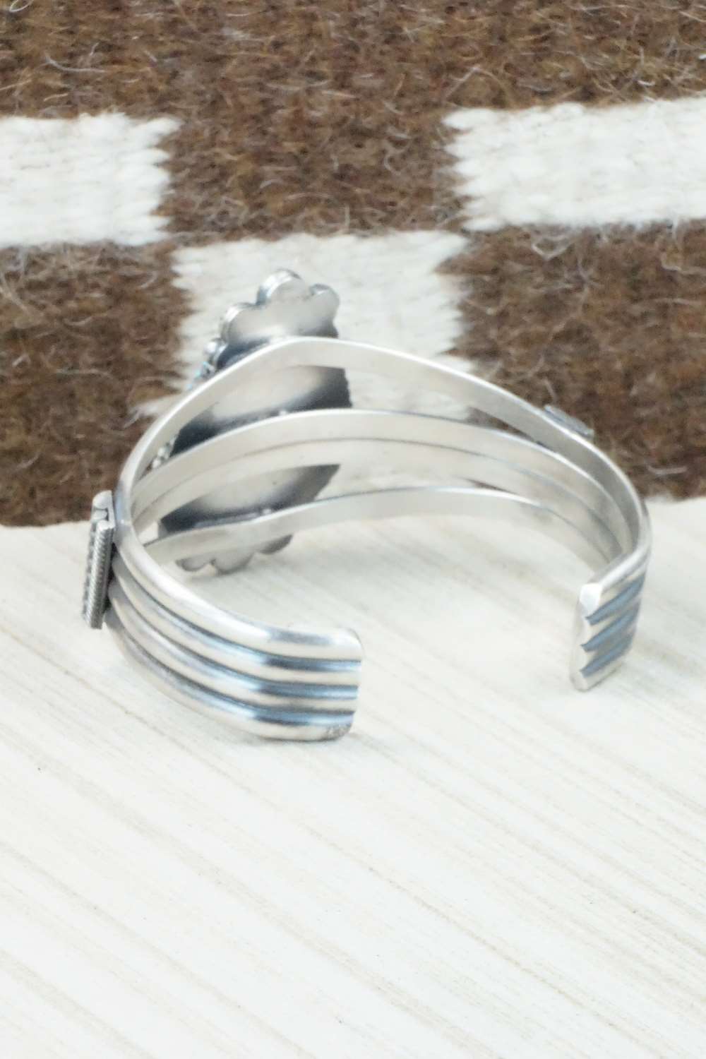 Turquoise & Sterling Silver Bracelet - Michael Calladitto