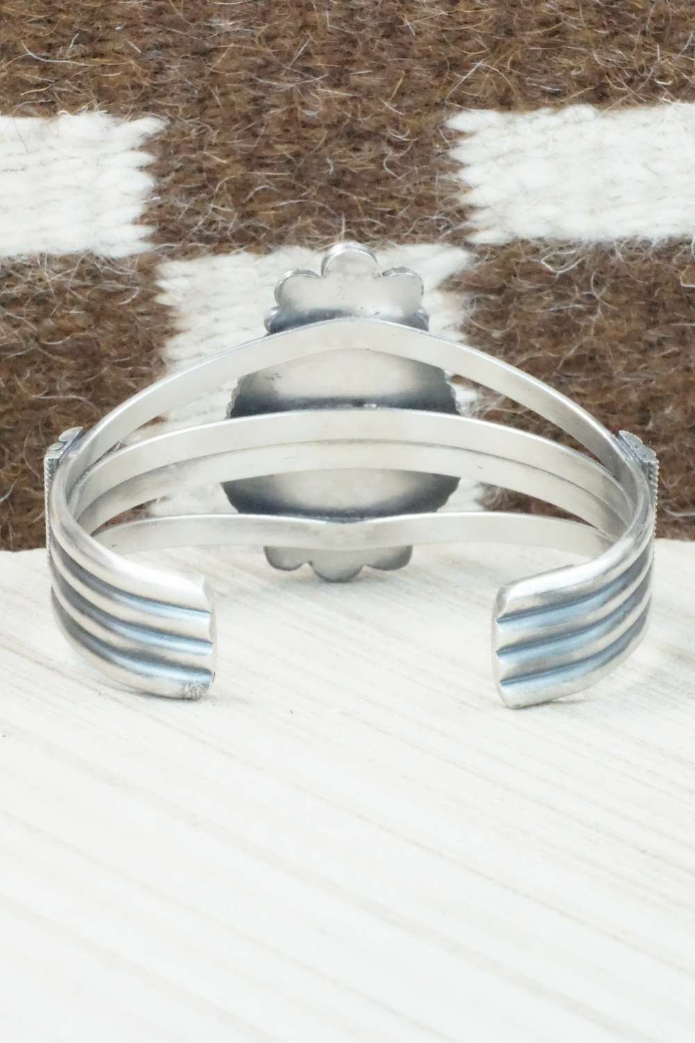 Turquoise & Sterling Silver Bracelet - Michael Calladitto