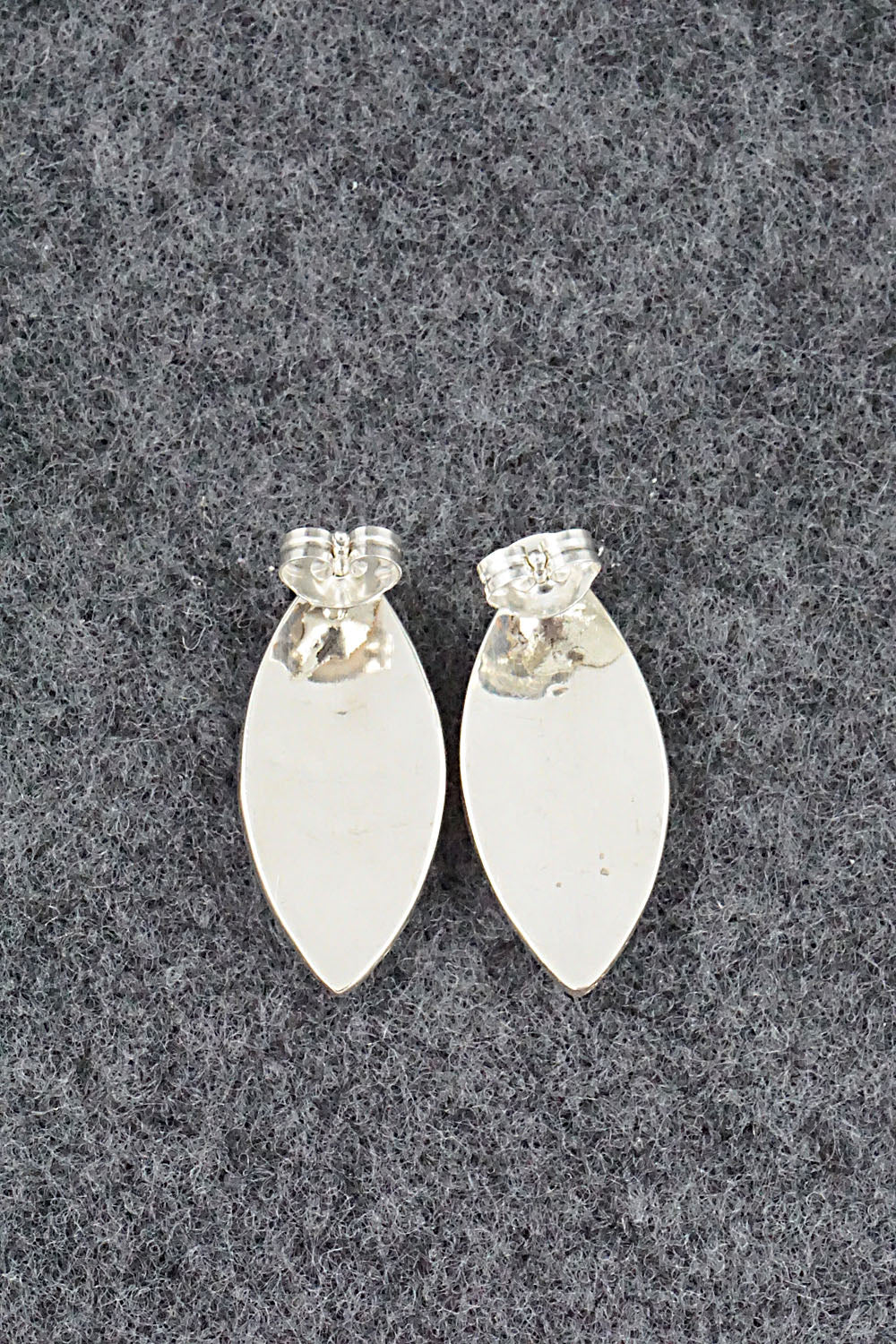 Turquoise & Sterling Silver Earrings - Orena Leekya