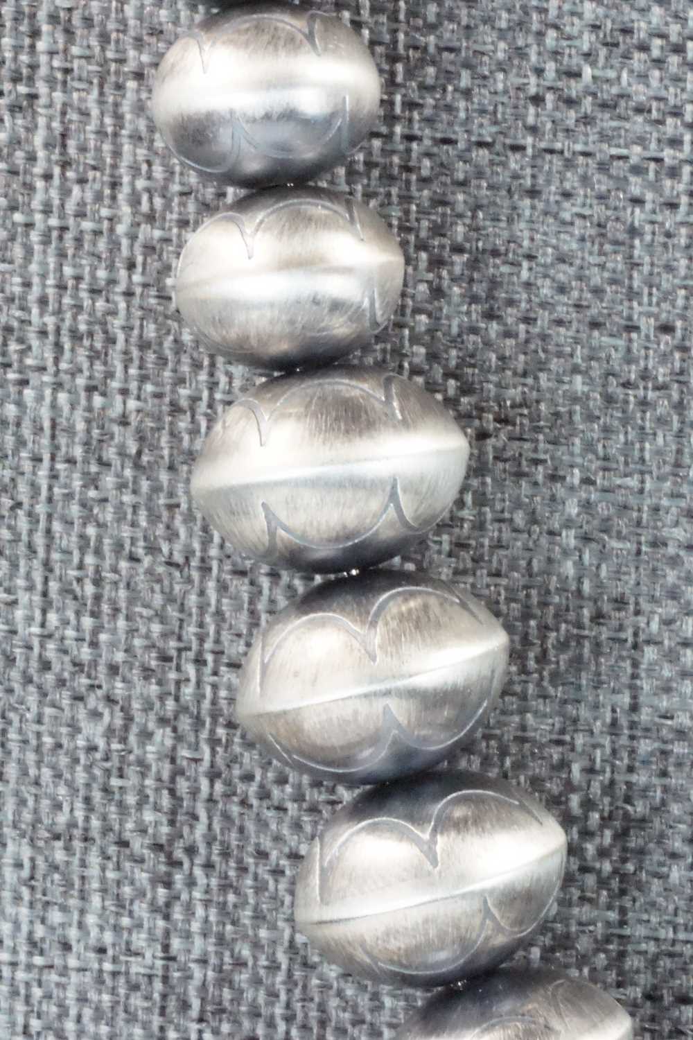 Sterling Silver Navajo Pearl Necklace - Jan Mariano