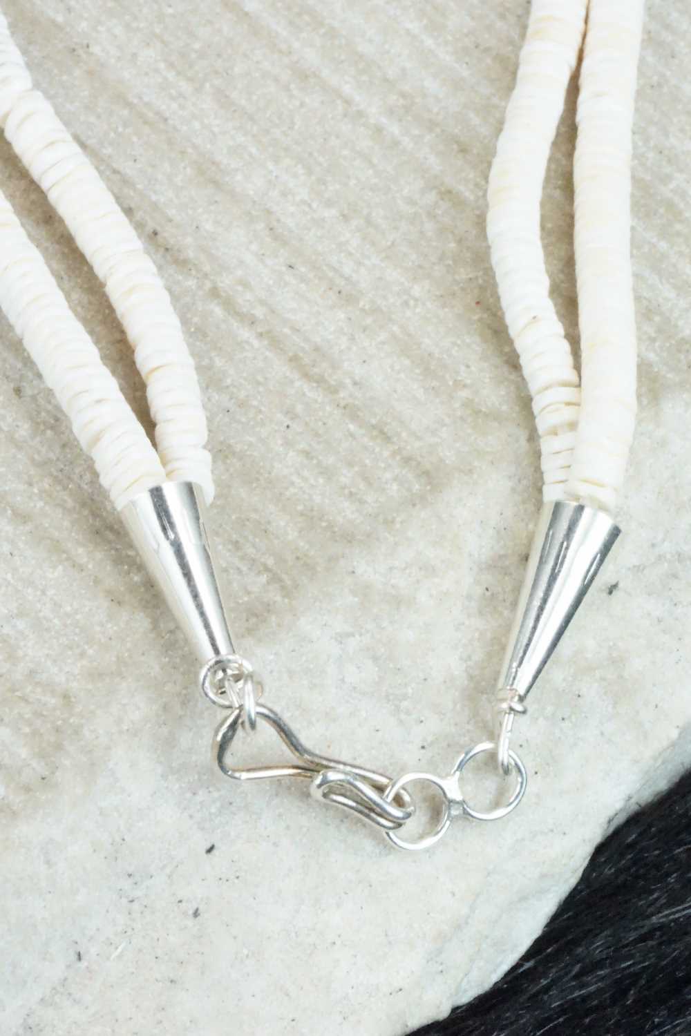 Shell & Sterling Silver Necklace - Ramona Bird