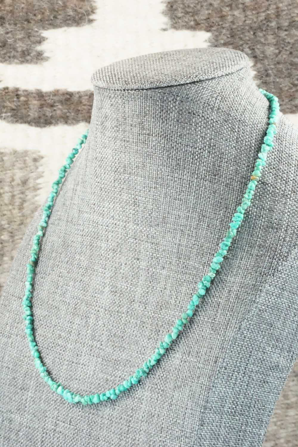Turquoise & Sterling Silver Necklace - Doreen Jake