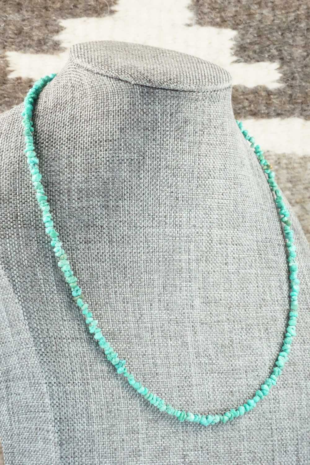 Turquoise & Sterling Silver Necklace - Doreen Jake