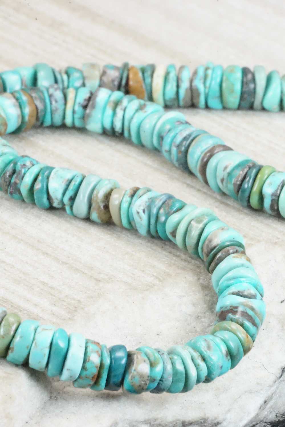 Turquoise & Sterling Silver Necklace - Doreen Jake