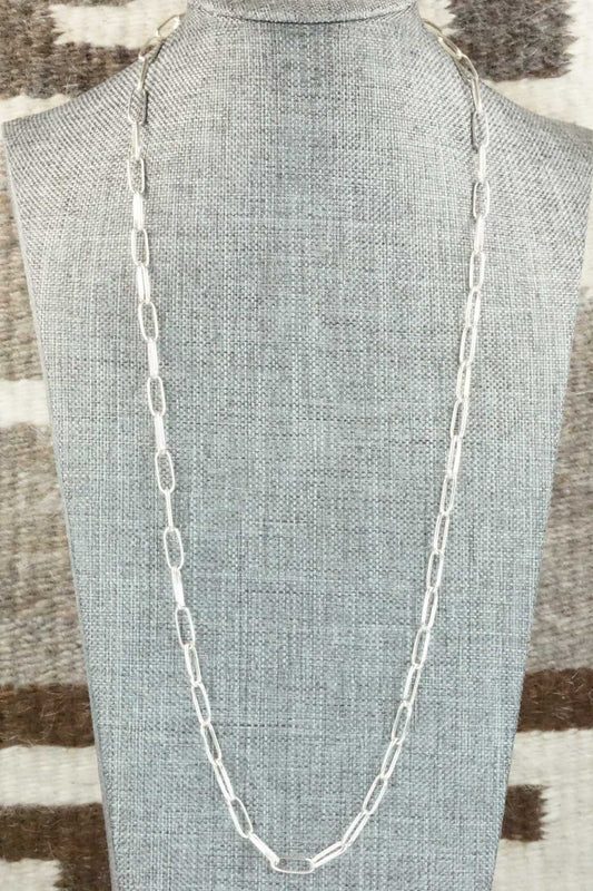 Sterling Silver Chain Necklace - Sally Shurley