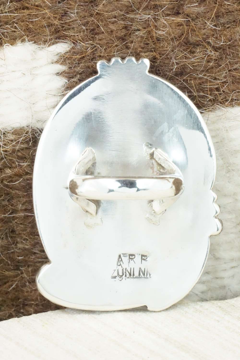 Multi Stone & Sterling Silver Ring - Augustine Pinto - Size 7
