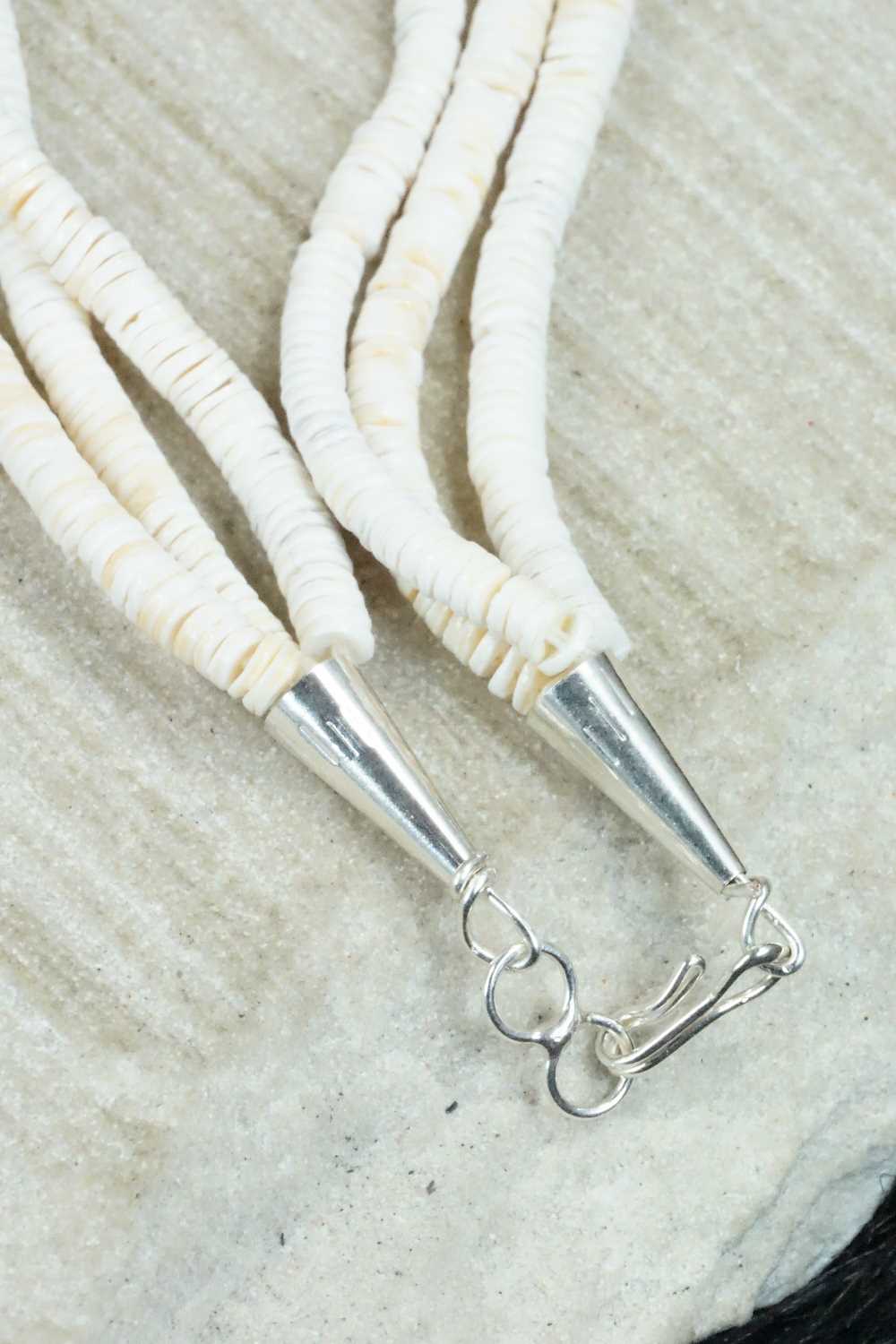Shell & Sterling Silver Necklace - Ramona Bird