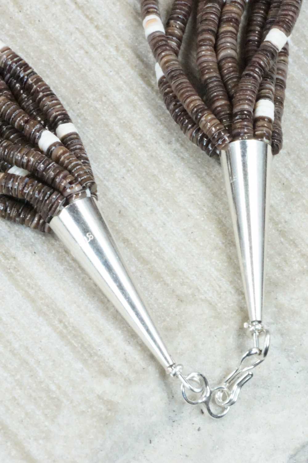 Shell & Sterling Silver Necklace - Ramona Bird